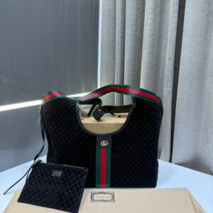 Gucci Giglo Premium Tote Bag With Extra Pouch