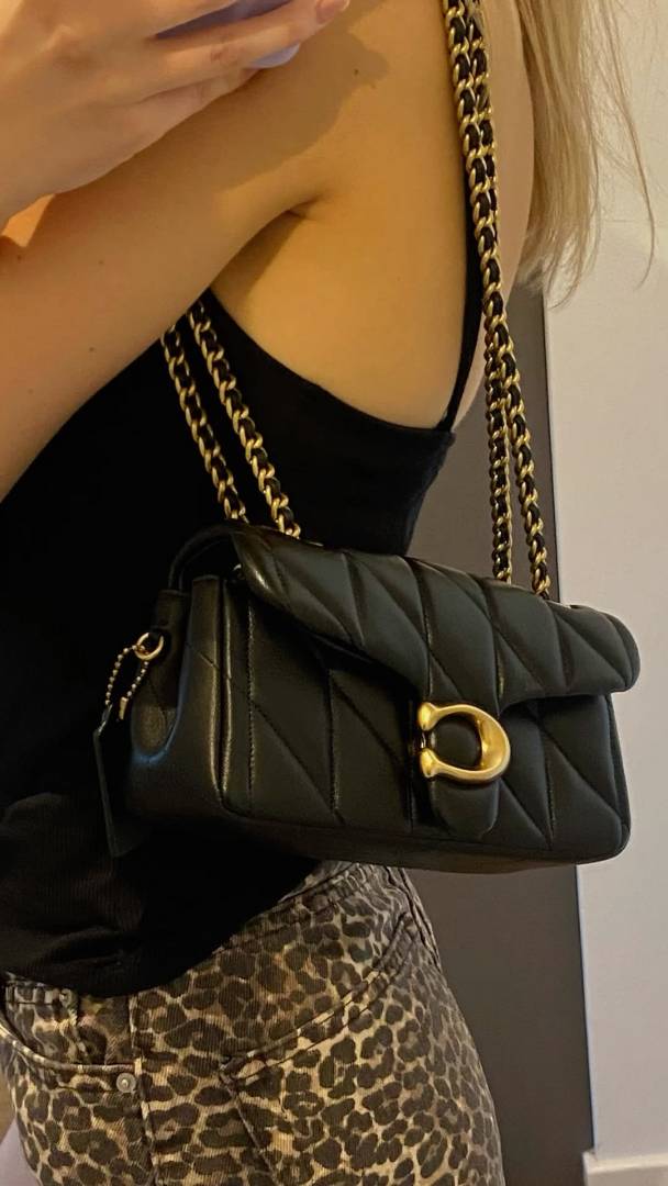 COACH Tabby Shoulder Bag in Glossy Premium Leather