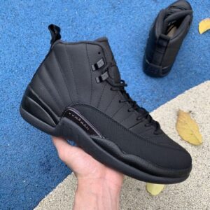 Nike Air Jordan Retro 12 Winterized Triple Black