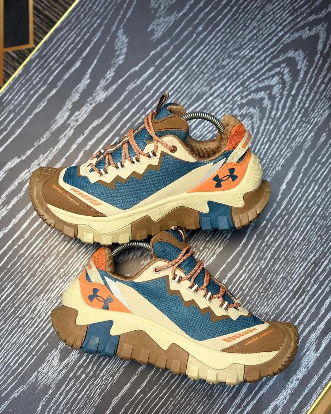 Under Armour Athletic Hiking Shoes Bayou Orange - Image 3