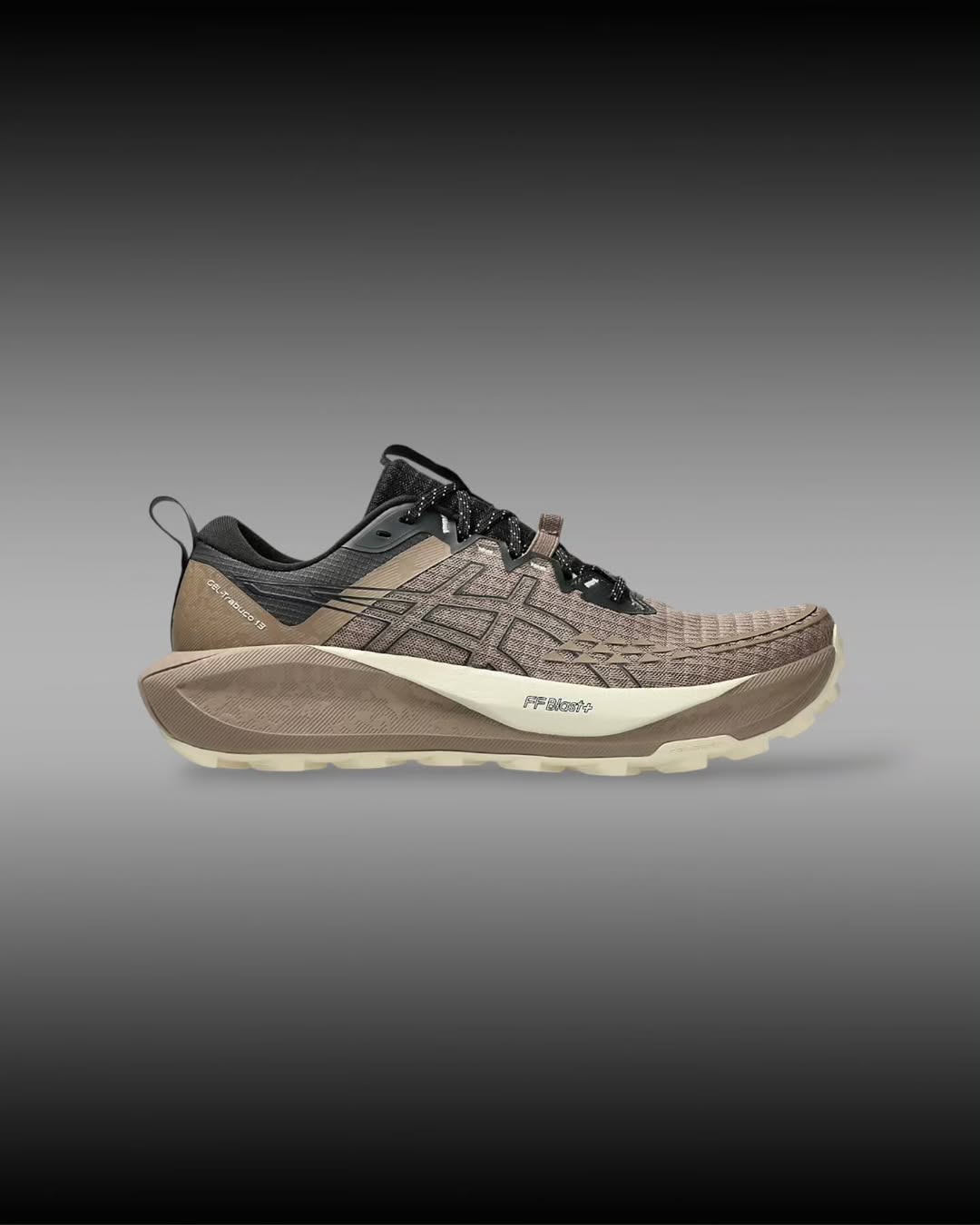 Asics Gel-Trabuco 13 Taupe Brown Black Shoes