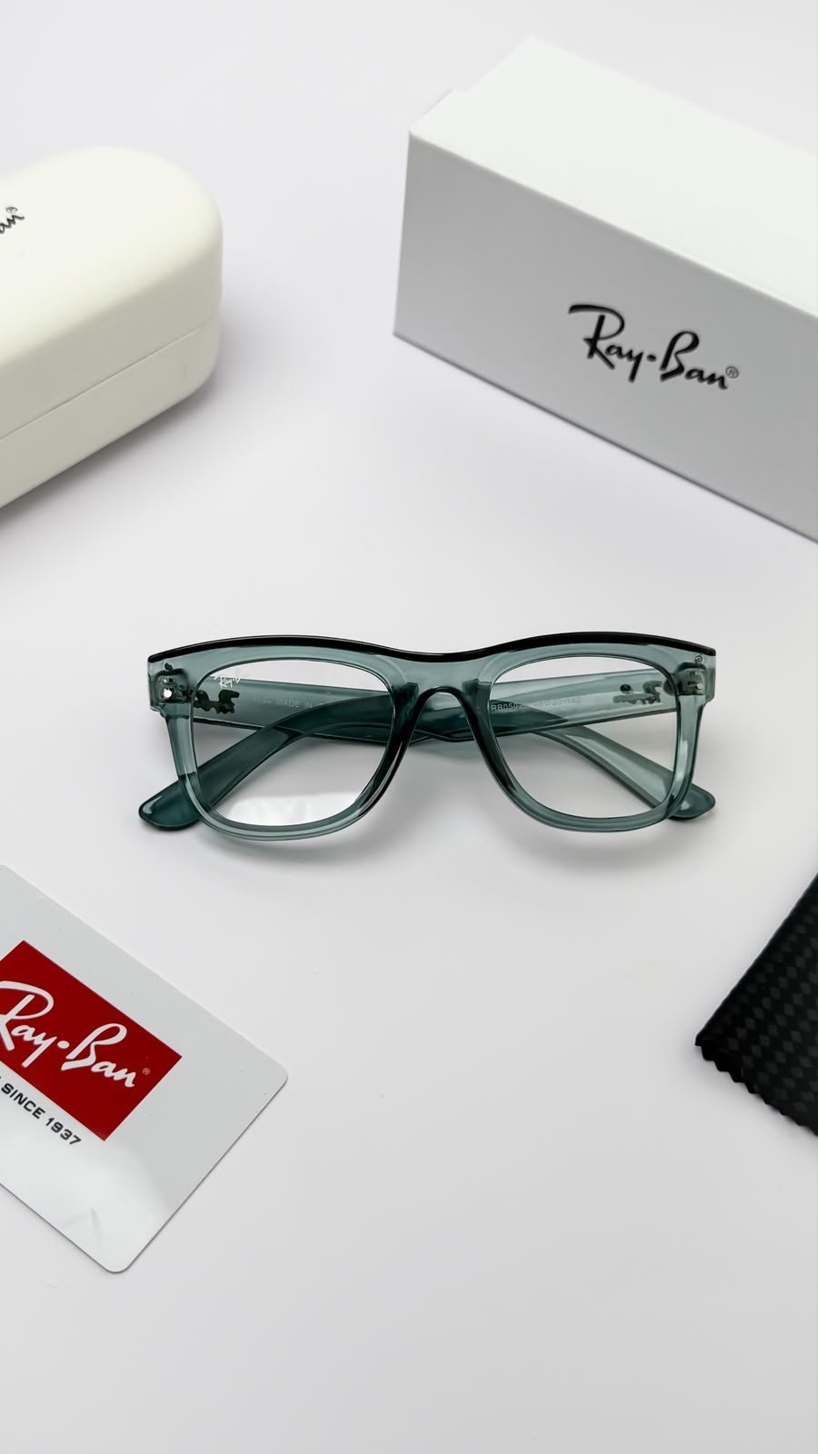 Branded Premium Quality Light Green 0502 Sunglass - Image 4